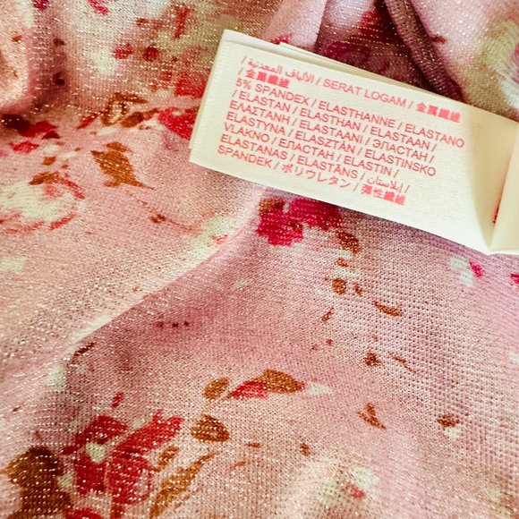 LOVESHACKFANCY X HURLEY UNDER THE SEA MERMAID METALLIC CROPPED BOMBER JACKET MD - Picture 10 of 11